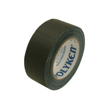Polyken Premium Grade Gaffers Tape (510): 2 in. (48mm actual) x 75 ft. (Black) shrink-wrapped/branded