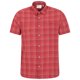 thumbnail image 2 of Mountain Warehouse - Camisa de Algodón para Hombre (Rojo), 2 of 6
