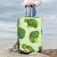 thumbnail image 7 of Fuzoiu Broccoli 3 Print Suitcase Cover,Washable Luggage Covers for Suitcase,Elastic Luggage Protector Cover,Scratch Resistant Travel Suitcase Covers-Small, 7 of 7