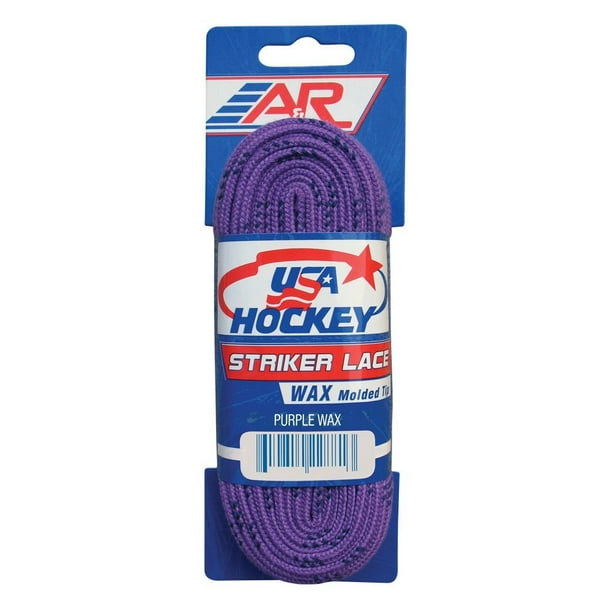 A&r Striker Ice Hockey Waxed Skate Laces Pro Style Heavy Duty Lace