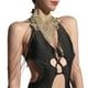 thumbnail image 1 of Collar con Borlas Multicapa de Encaje Dorado onlyliua Joyería Cadena para El Cuerpo, 1 of 7