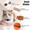 thumbnail image 4 of Mumup Rhinestone Cat Collar Breakaway, Soft Velvet Cat Collars with Bell, Adjustable Comfortable Cats Collar, 7.5-12.5 Inch for Cat, Kittens and Puppies, 4 of 7