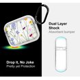 thumbnail image 4 of AirPods Pro Case, AirPods Pro Case, Wild Flower Garden Clear Case Design with Luxe Metal Ring Shockproof Protective Cover Case for AirPods Pro, 4 of 7