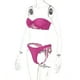 thumbnail image 4 of Conjunto De Bikini Para Mujer Traje De Baño De Dos Piezas Traje De Baño Sin Tirantes Verano Para Playa S Púrpura Sunnimix Traje de bikini de mujer, 4 of 6