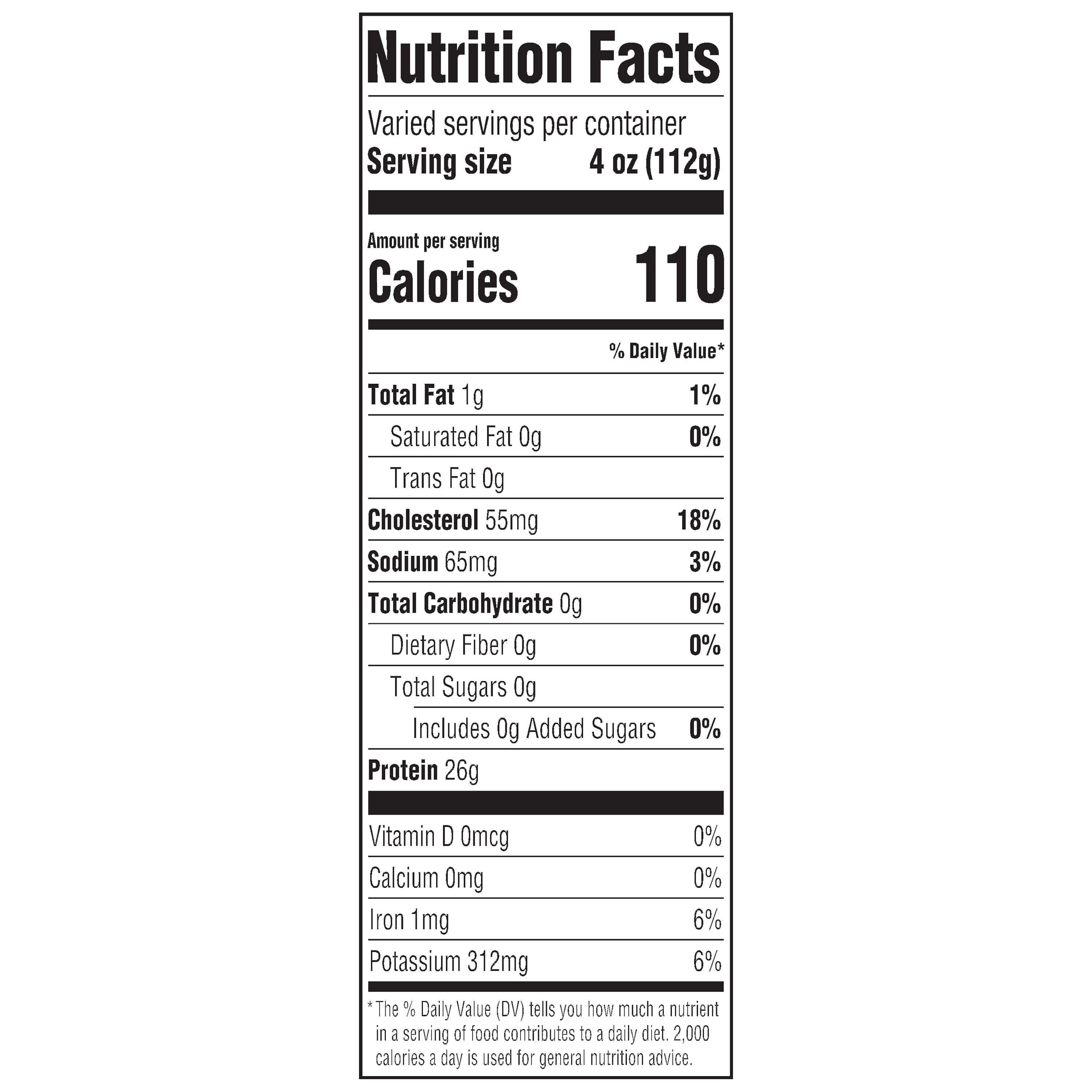 Marketside Antibiotic-Free Raw Chicken Breast Tenderloins, 1.15 - 1.65 lb