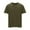 Army Green, variant on Plus Size Cotton T-Shirts for Men Summer Casual Gym Running Active Workout Shirts Oversize Crewneck Tees