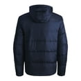 thumbnail image 3 of Hat and Beyond Men's Warmth-Retaining Waterproof Down Coat with Hood and Zipper Pocket, 3 of 4