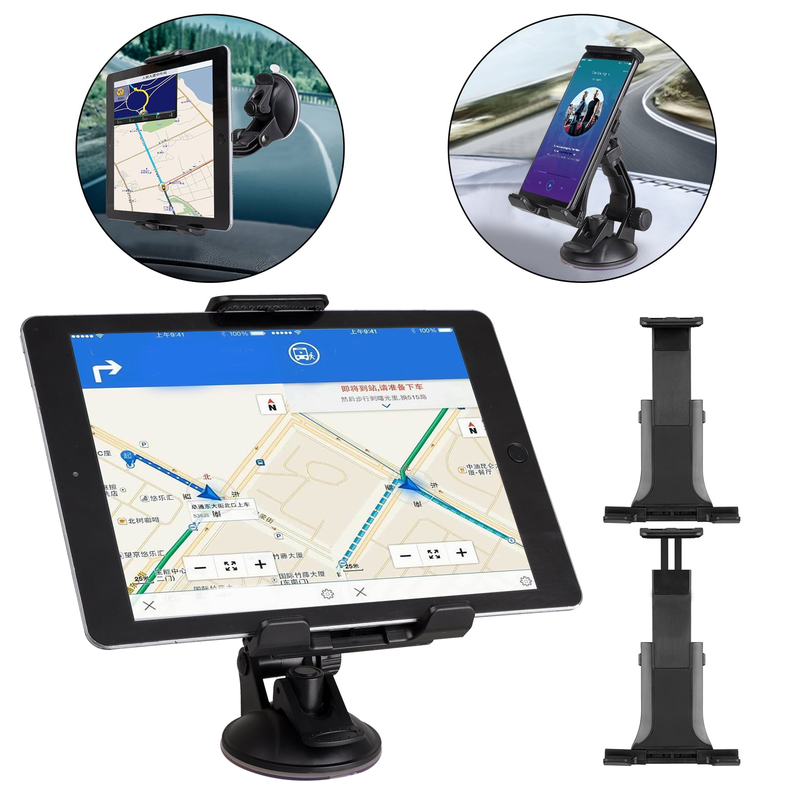 Auto Car Suction Cup Pad Mount Stand Holder iPad Galaxy Tab Tablet PC MID GPS TV 
