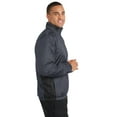 thumbnail image 2 of Port Authority Core Colorblock Wind Jacket-4XL (Battleship Grey/ Black), 2 of 3