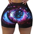 thumbnail image 2 of Fotbe v Shorts Sin Costuras – Shorts Deportivos de Cintura Alta para Mujer, Elásticos para Gimnasio, Yoga, Running o Ciclismo-Small, 2 of 8