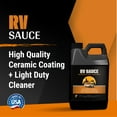 thumbnail image 2 of Bling Sauce RV Sauce, Ceramic Coating Plus Light Duty Cleaner, 3-in-1 Clean, Protect, and Shine, 64 oz., 2 of 7