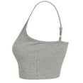 thumbnail image 3 of Skinni Fit Womens Fashion Sustainable Adjustable Strap Crop Top, 3 of 4