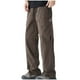 thumbnail image 2 of Ceisia Men's Gift Loose Straight-leg Minimalist Cargo Pants Mid-Rise Elastic Waist Snap Button Patchwork Stitching Pants, 2 of 8