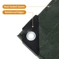 thumbnail image 6 of 6' x 20' Heavy Duty Tarp Waterproof 2Pack 5Mil Thick Tarpaulin Multipurpose Lonas Protective Cover for Pool Camping Patio Boat Truck, 6 of 11