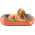 thumbnail image 4 of Dog Beds Medium, Washable Rectangle Dog Bed with Bolster, Large Cat Bed for Indoor Cat Cuddle Pet Bed with Supportive Side Non-Slip Bottom, 4 of 6