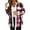 Hot Pink, variant on New trending & for spring GaThRRgYP Jackets for Women,Womens Fashion Flannel Plaid Shirts Pockets Long Sleeve Outwear Coat Khaki S