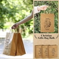 thumbnail image 3 of 24 Pcs Fathers Day Christian Gift Bags, Bible Verse Kraft Paper with Handles, Religious Church Favor Supplies Bulk for Men, Dad, Sunday School, Baptism, Bible Study (Classic Design), 3 of 7