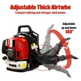 thumbnail image 6 of BTMWAY Backpack Leaf Blower 248 MPH at 530 CFM 52cc Gas Powered Leaf Blower & Vacuum, 6 of 10