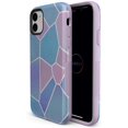 thumbnail image 4 of FYBTO iPhone 12/12 Pro Phone Case - Pink and Gold Metallic Waves Case 360 Degree Coverage for Your Phone - Precise Cutouts, 1mm Raised Lip Camera Protection - Bold, 4 of 4