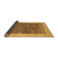 thumbnail image 2 of Ahgly Company Indoor Square Abstract Brown Modern Area Rugs, 6' Square, 2 of 4