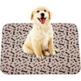 thumbnail image 1 of Set Of 2 Washable Potty Mats For Dogs And Puppies, Reusable Dog Pad, Absorbent Training Mat, Non-slip Anti-leak Educator Mat For Cats And Dogs -m, 1 of 5