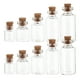 thumbnail image 5 of Mini botellas de vidrio de 50 pcs Jares de vidrio con tapones de corcho para manualidades de arte de bricolaje, 5 of 5