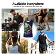 thumbnail image 7 of Kdxio Howling Wolf for Men's Muscle T-shirt,Sleeveless for Workout Running Athletic Gym Lounge Casual, 7 of 7