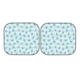 thumbnail image 5 of Lsque Sea Turtle 2 PCS Windshield Sun Shade | CarFoldable Window Covers | Car Accessories Reflect UV for Universal Cars SUV Truck | Small, 5 of 7
