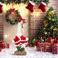 thumbnail image 2 of Christmas Goose Outfit Handmade Porch Goose Santa Outfits Cute Goose Clothes for 23" Goose Halloween Christmas Outdoor Patio Yard Lawn Art, 2 of 7