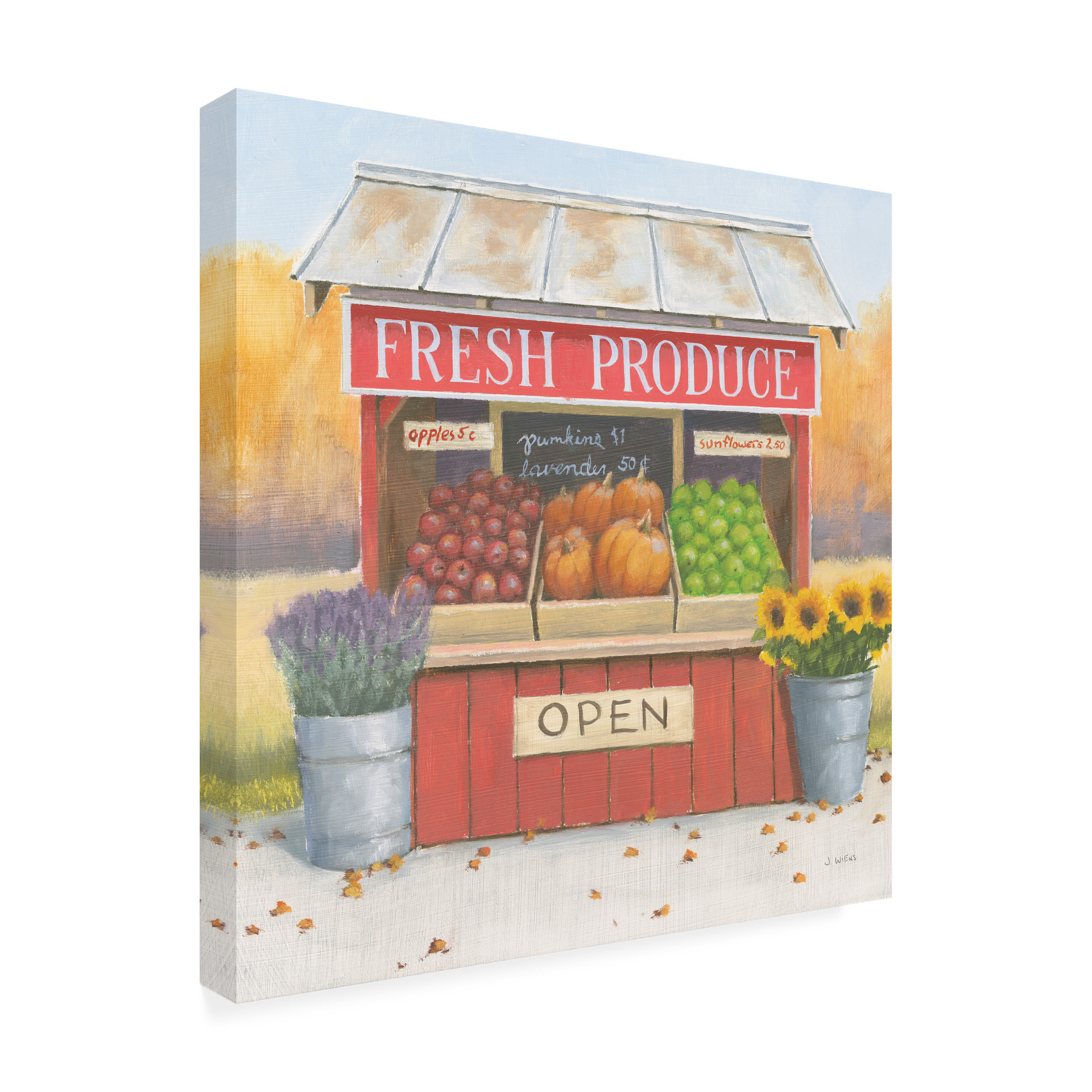 James Wiens 'Heartland Harvest Moments II' Canvas Art