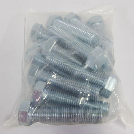 

Endries International 3/4-10 x 4-1/2 Zinc Hex Head Tap Bolt - 12 Pack