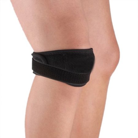 Adjustable Patella Tendon Support Wrap - Black