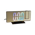thumbnail image 1 of Daily Mix Store Projection Alarm Clock for Bedroom, Digital Smart Clock with 180 Rotatable Projector, Temperature Display and Adjustable Brightness, USB Powered with Snooze Function, 1 of 9