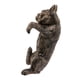 thumbnail image 5 of Escultura colgante de bonsái, escultura de resina en miniatura, bonita estatua decorativa para escritorio. Bulldog francés, 5 of 9