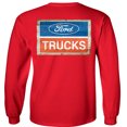 Fair Game Red White Blue Sign Ford Trucks Long Sleeve Shirt Patriotic ...