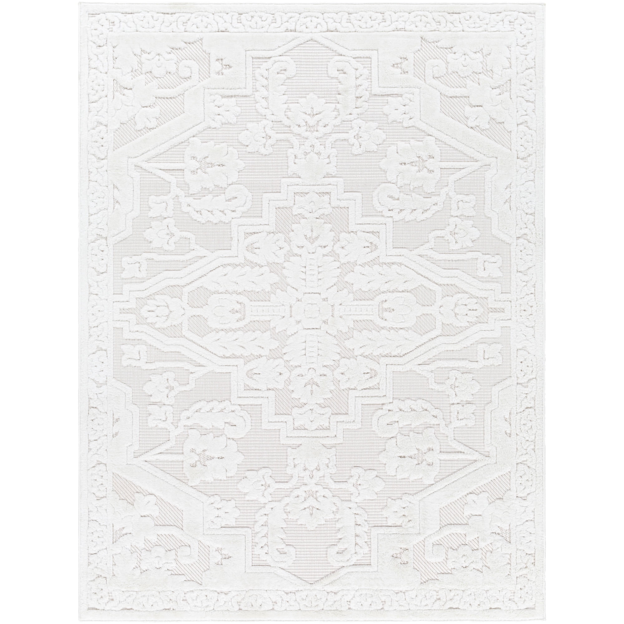 Artistic Weavers  White 9' x 12'  Indoor/Outdoor Rectangle Area Rug