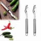 thumbnail image 2 of Stainless Steel Pepper Corer Tool - Efficient Seed Remover and Stem Cutter for Chilies and Peppers, 2 of 5