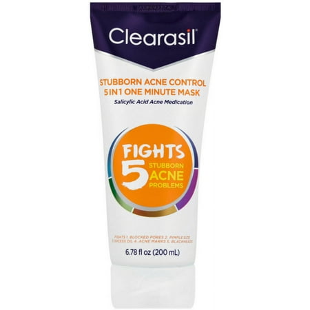 Clearasil Ultra Acne + Marks Wash & Mask, 6.78 oz
