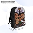 thumbnail image 4 of The Boondocks Backpack Unisex Bookbag Rucksack Printing Shoulder Bag Back To School Bag Travel Hiking Daypack, 4 of 8