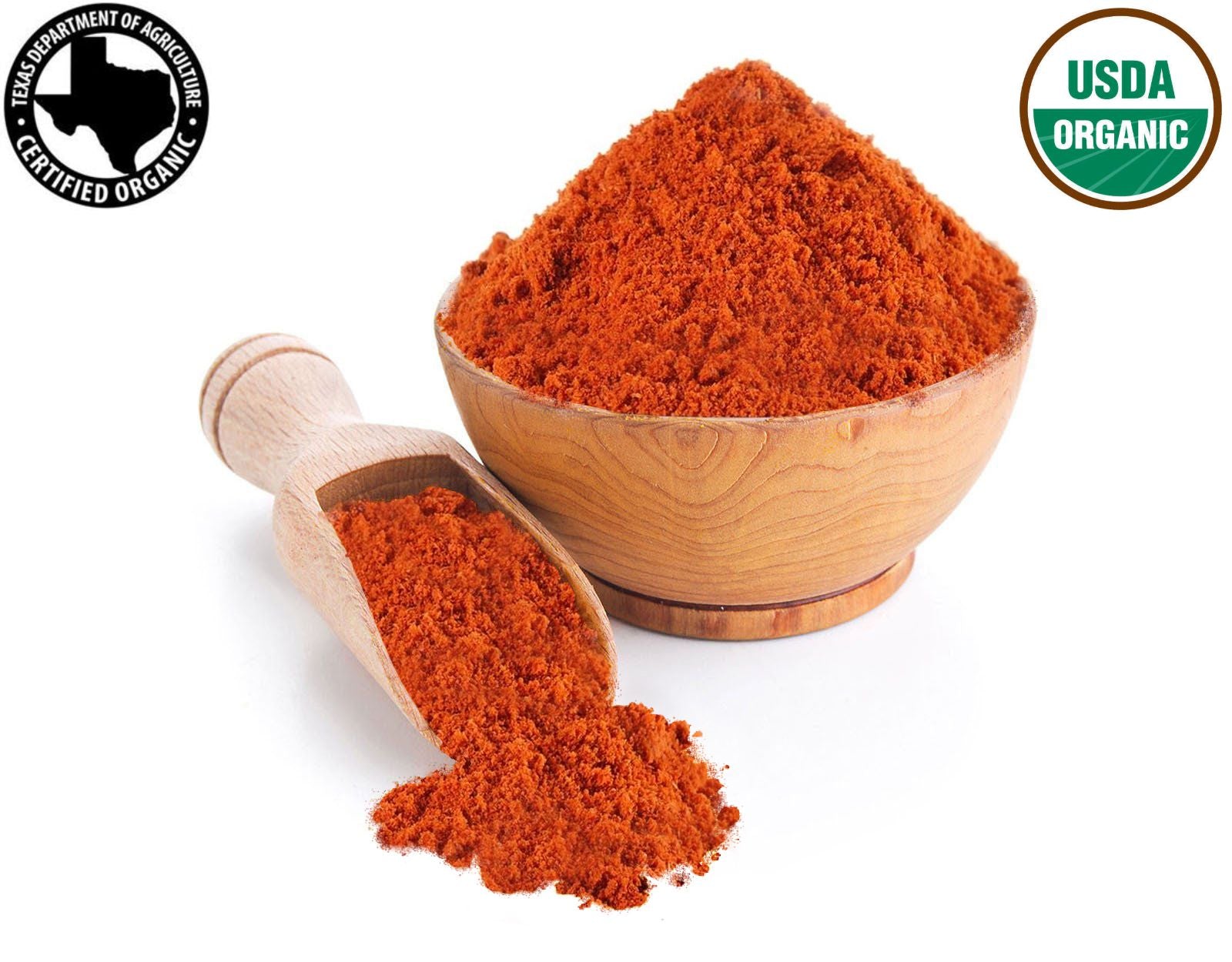 Organic Red Chili Powder: 100% Pure and Natural, Perfect for Spicy Cooking- Add Heat and Flavor to Your Dishes - image 3 of 6
