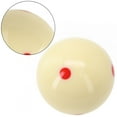 thumbnail image 5 of DAMIFU 1Pc Large Red Dot Mother Ball 57.2Mm Billiard Mother Ball Snooker Training Ball Practice Ball Red/Blue Cue Ball 6 Oz- 2 1/4\\\\\\\", 5 of 9