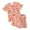 Pink, variant on Kids Clothes Boys Toddler Children's Spring Summer Elastic Printed Short Sleeve Training 18-24 Months 2t 3t 4t 5t 6t T Shirt Pullover Tops Shorts Tops Shorts 2-Piece Set