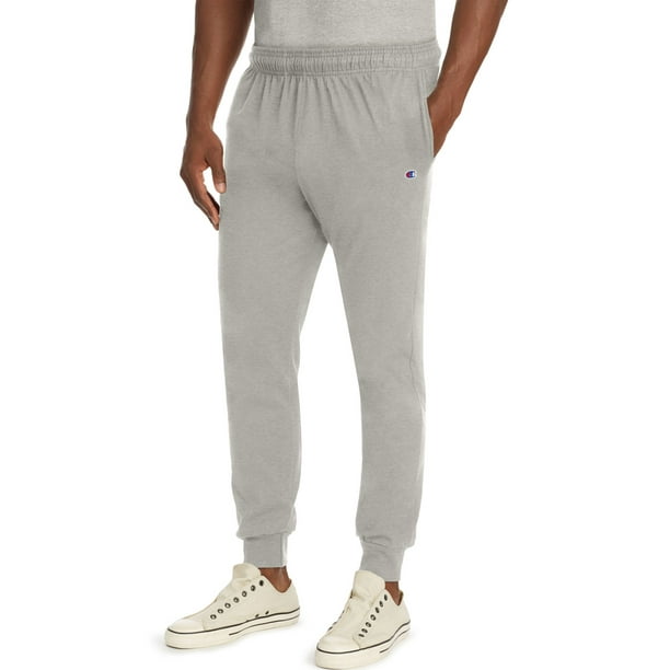 Champion Mens Jersey Joggers S Oxford Grey Walmart