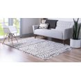 thumbnail image 3 of Rugs.com Morocco Collection Rug – 8' x 10' Ivory High-Pile Rug Perfect For Living Rooms, Large Dining Rooms, Open Floorplans, 3 of 9