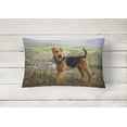 thumbnail image 2 of Almohada decorativa Caroline's Treasures Airedale Terrier, 2 of 3