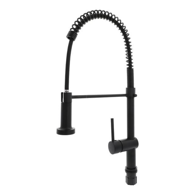 Llave de cocina monomando fregadero negro Odessa
