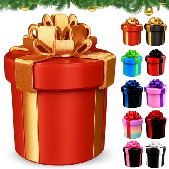Annoying Nested Screw Gift Box, 10-Layer Annoying Nesting Gift Box Holds Cash, Prank Screw Money Puzzle Boxes for Christmas