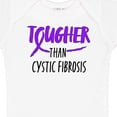 thumbnail image 4 of Inktastic Tougher Than Cystic Fibrosis Boys or Girls Baby Bodysuit, 4 of 5