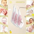 thumbnail image 2 of Cherry Blossoms Birds Baby Muslin Washcloths Soft Absorbent Face Towel, Spring Pink Flowers Burp Cloths Cotton Bath Wipes 5 PCS Infant Wash Cloth for Newborn Boys Girls 12x12 inches, 2 of 6