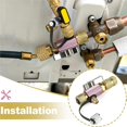thumbnail image 4 of 3X Herramienta de Extracción de Núcleo de Válvula con Clasificación de Vacío, Conector Hembra de 5/16 Pulgadas X Conector Macho de 1/4 Pulgadas, Compatible con R410A., 4 of 5